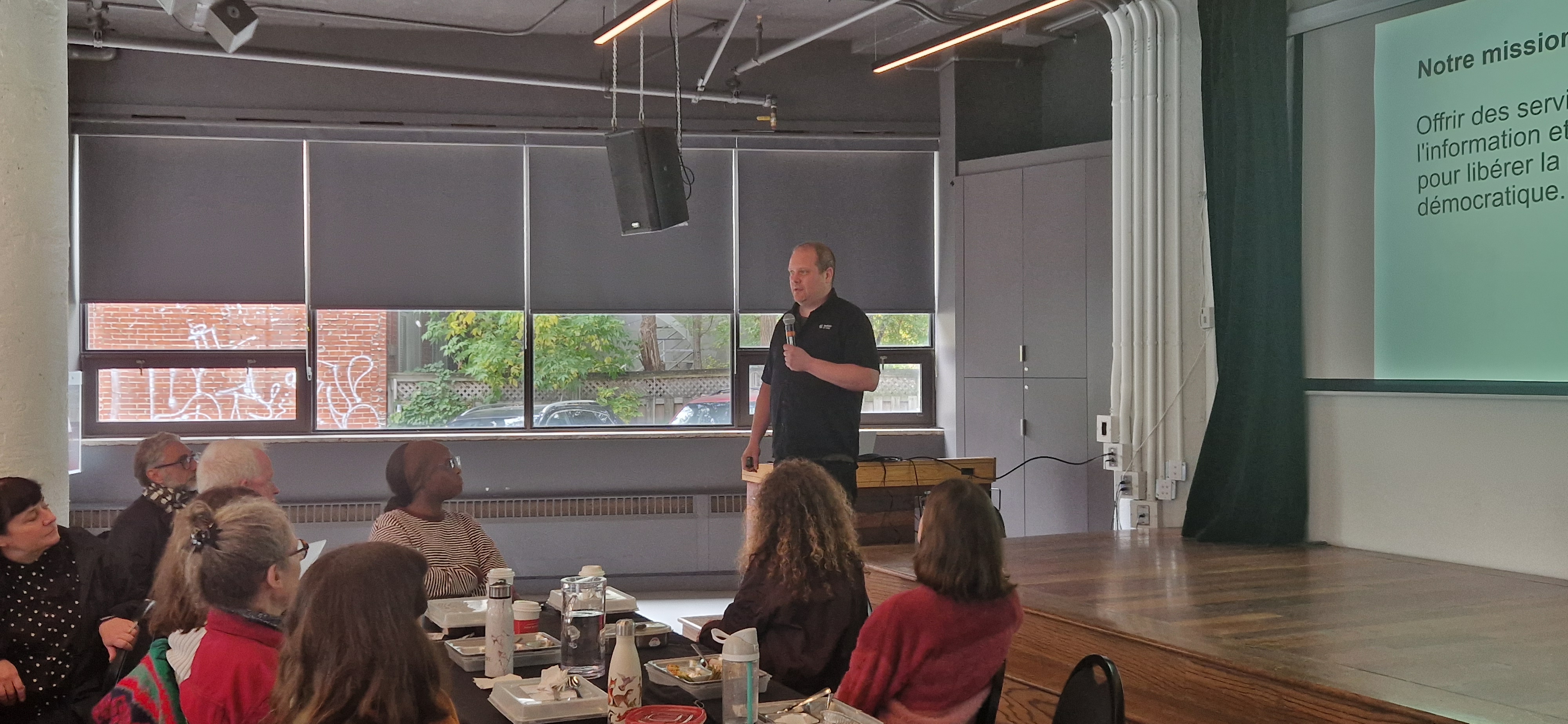 Gabriel Cotnoir, directeur général de La coop WEBTV