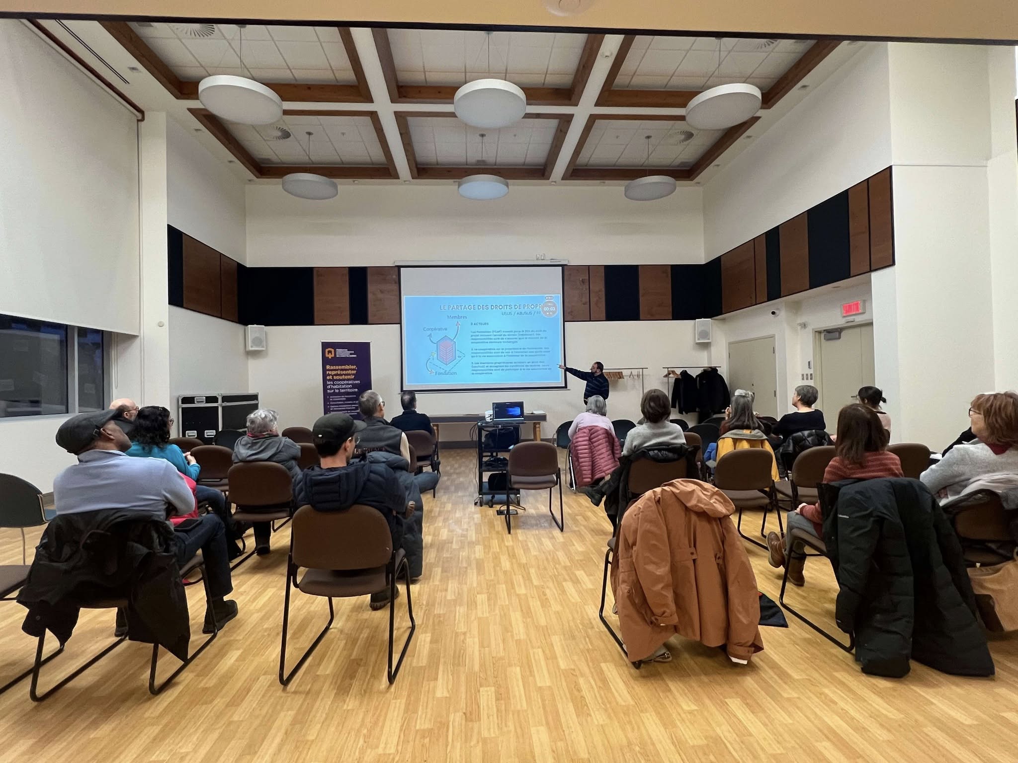 Rencontre publique de la FIHAB, le 11 février 2025.