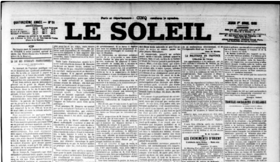 Journal Le Soleil