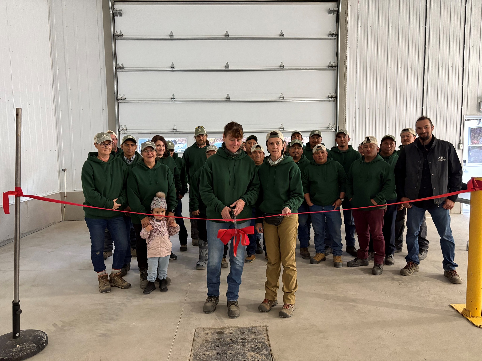 L'inauguration de la nouvelle usine d’ensemencement