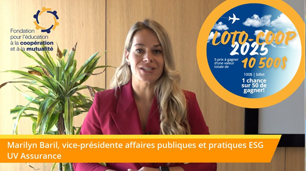 Marilyn Varil, vice présidente affaires publiques et pratiques ESG, UV Assurance