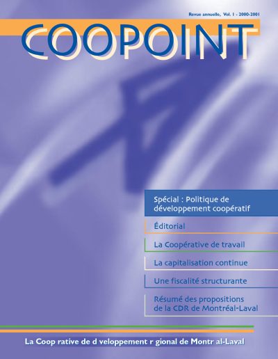 Coopoint 01 couverture